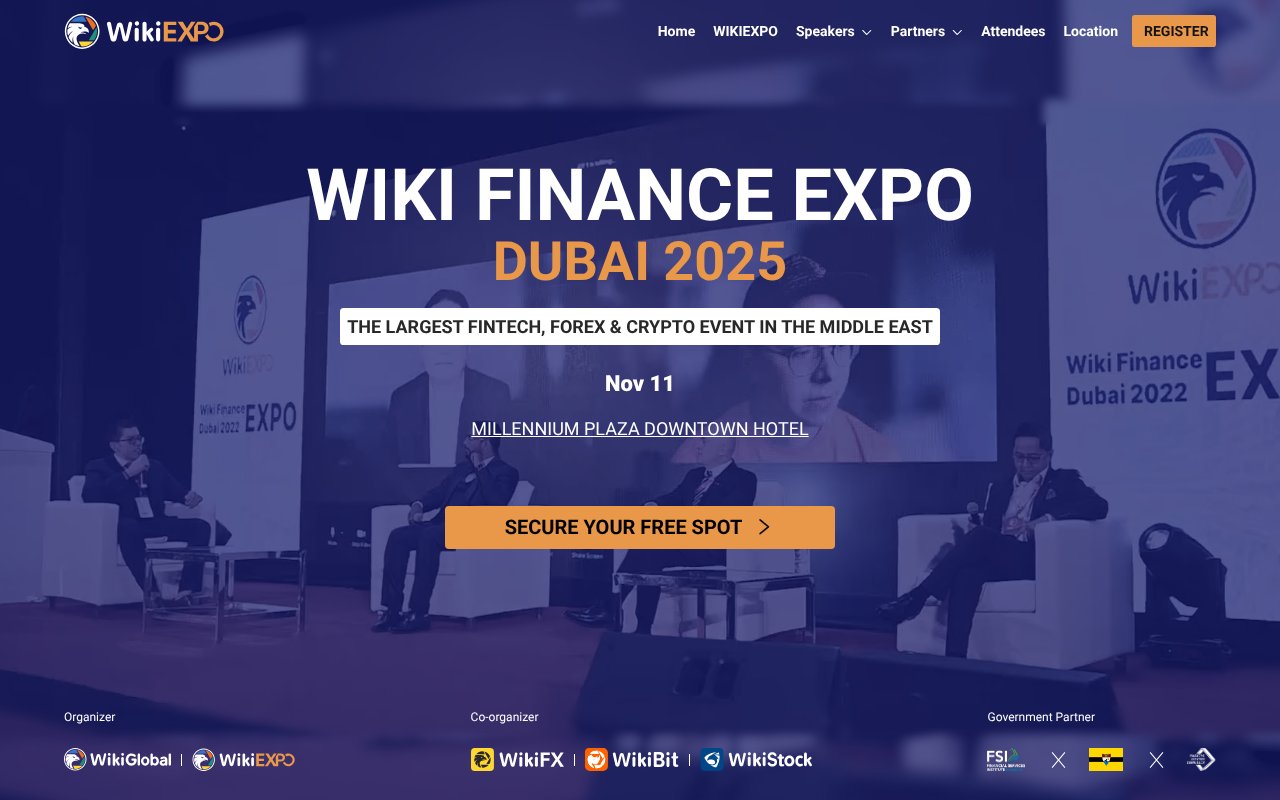 Screenshot of wikiexpo.com
