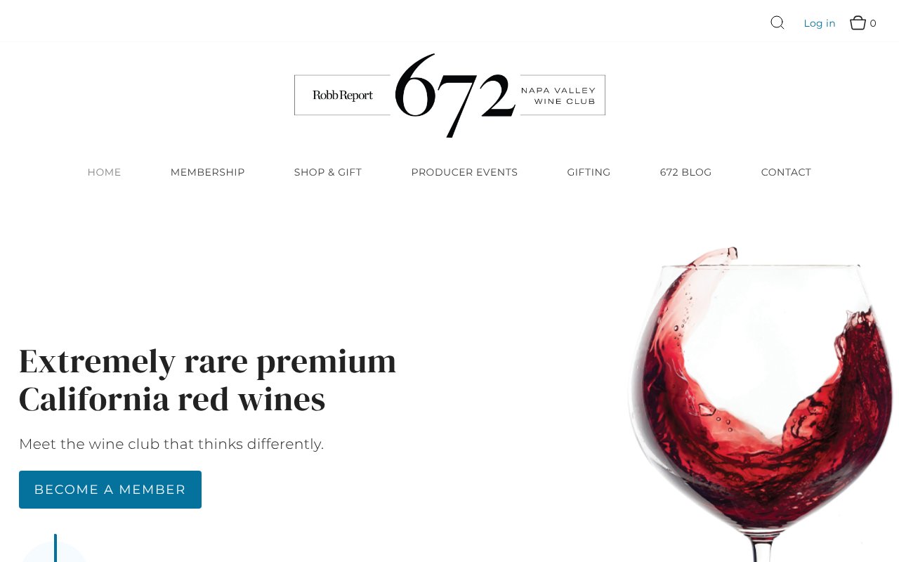 Screenshot of winesavage.com