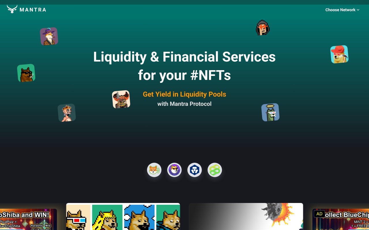 Screenshot of withmantra.com