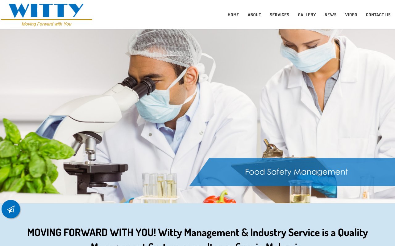 Screenshot of wittymanagement.com.my
