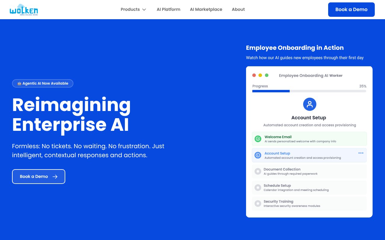 Screenshot of wolkensoftware.com