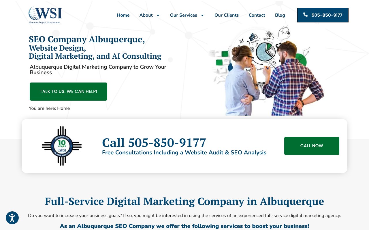 Screenshot of wsiwebenhancers.com