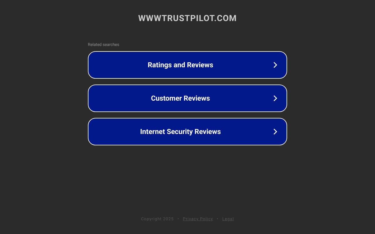 Screenshot of wwwtrustpilot.com
