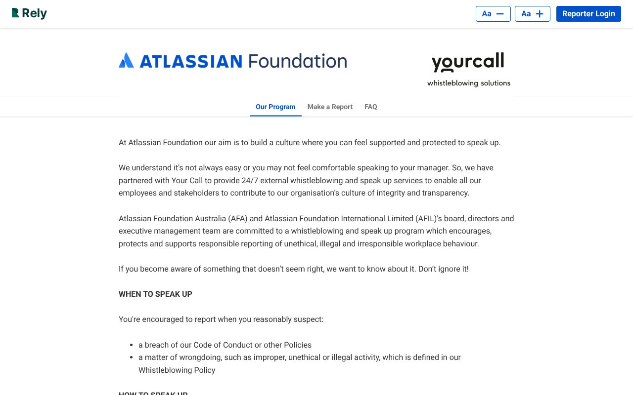 Screenshot of yourcall.com.au
