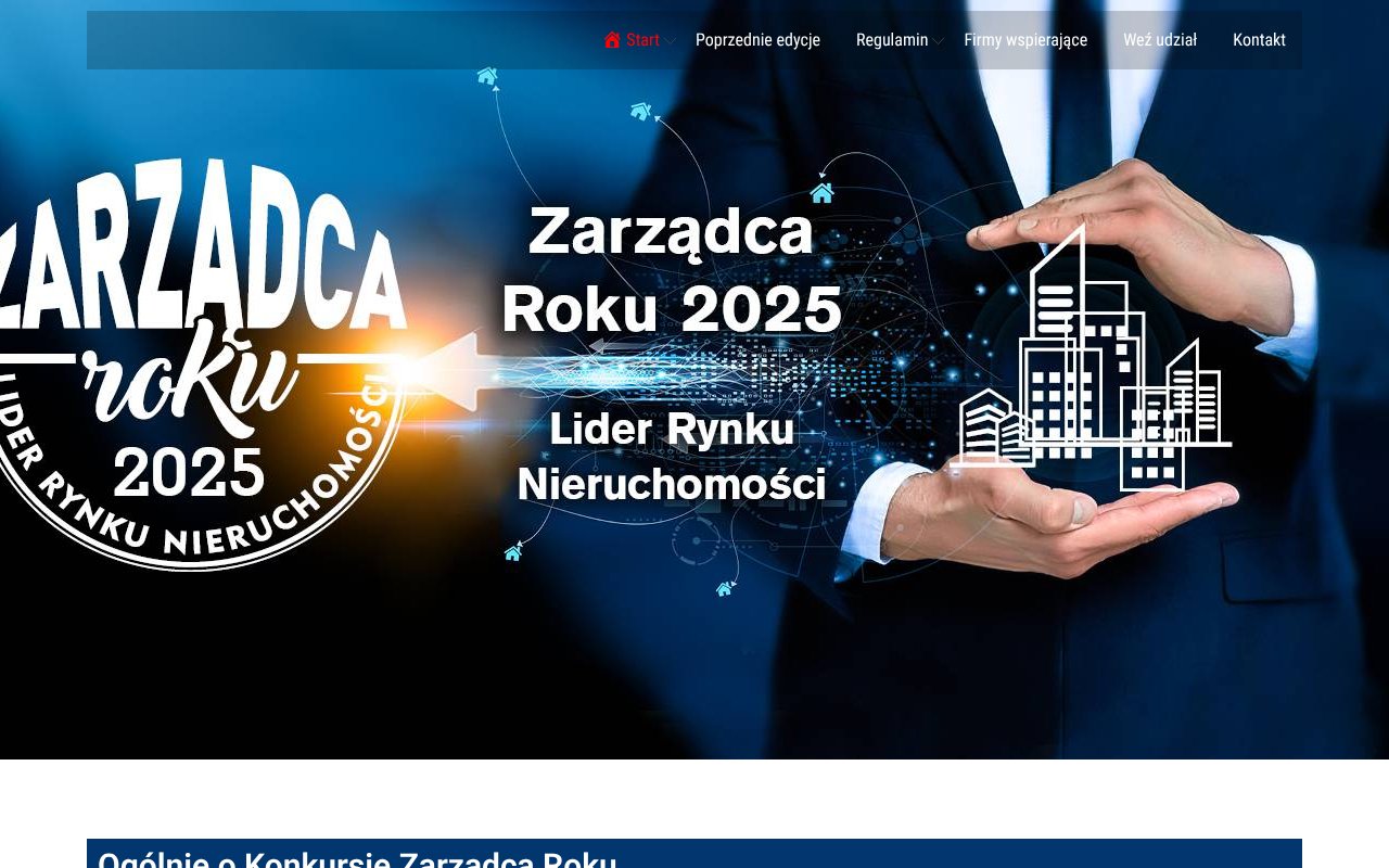 Screenshot of zarzadca-roku.pl