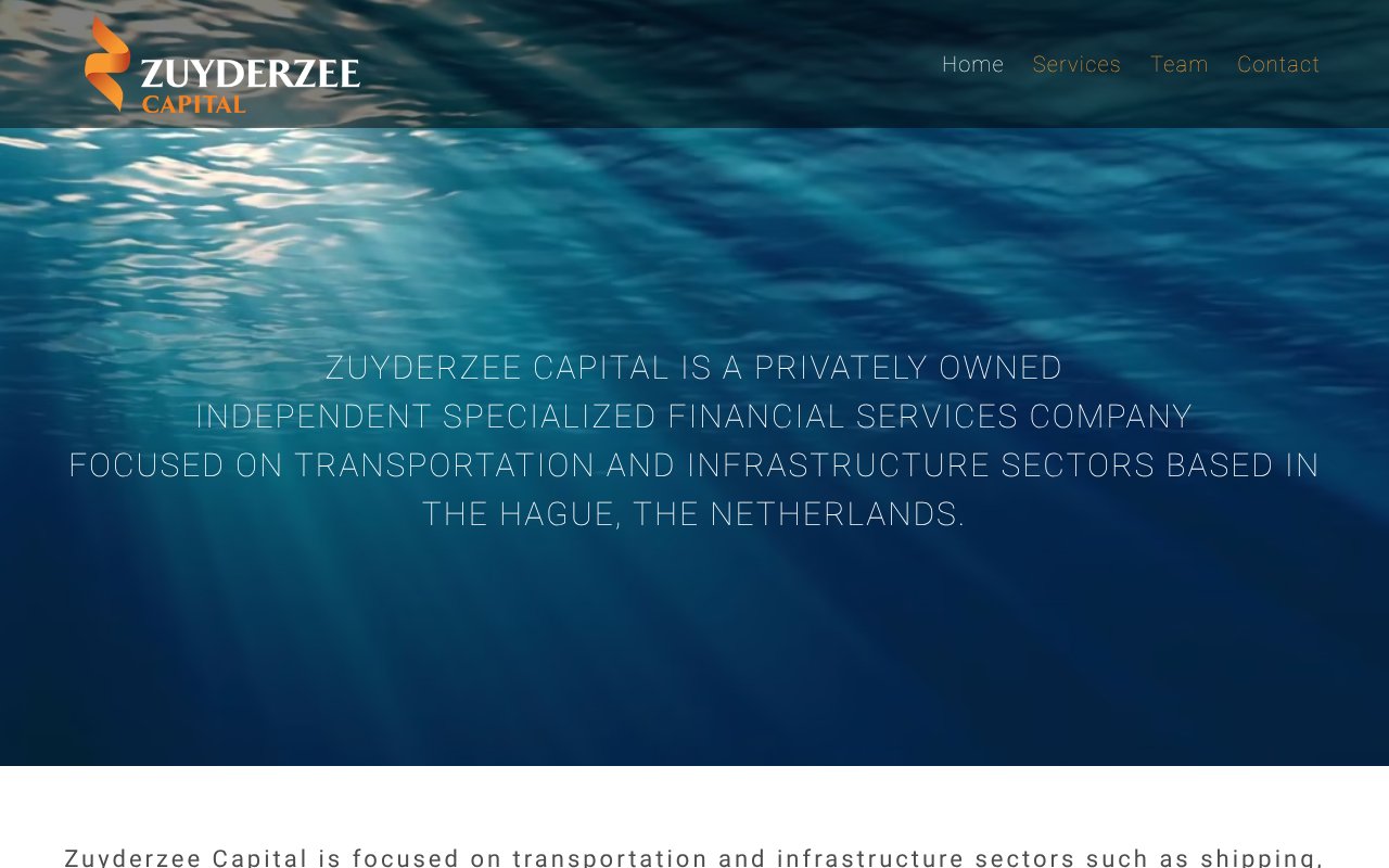 Screenshot of zuyderzeecapital.com